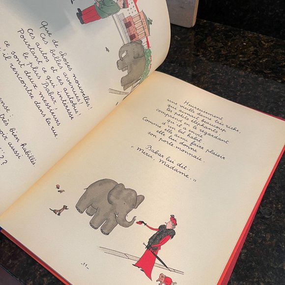Babar - Folio Society Numbered Copy (in French) Large Edition Collectors Copy - Picture 8 of 15